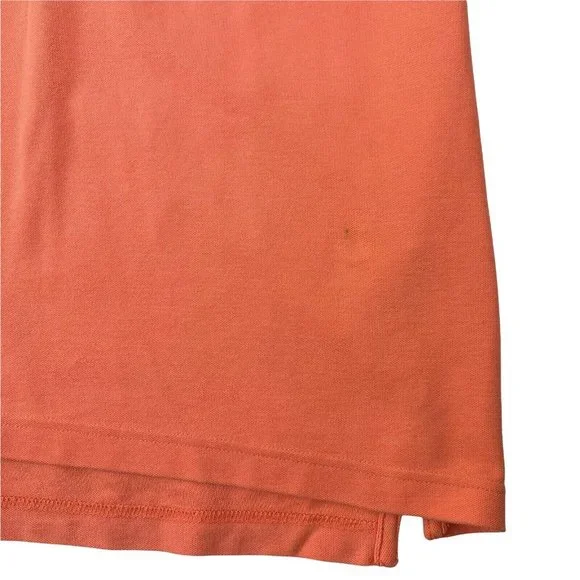 Foundry Men's Short Sleeve Polo Shirt Coral Color Size 3XL - Picture 5 of 7
